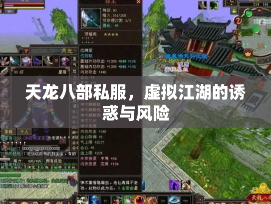 天龙八部私服，虚拟江湖的诱惑与风险