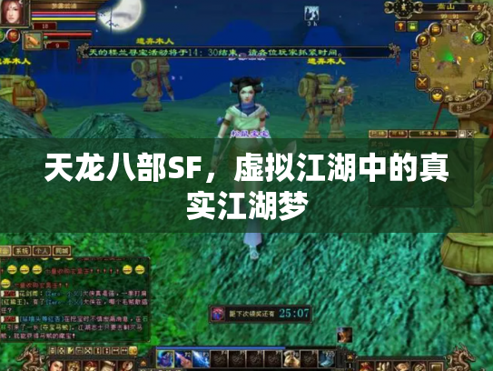 天龙八部SF，虚拟江湖中的真实江湖梦