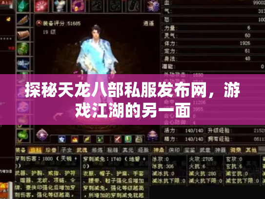 探秘天龙八部私服发布网，游戏江湖的另一面
