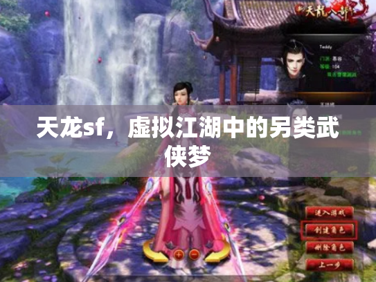 天龙sf，虚拟江湖中的另类武侠梦