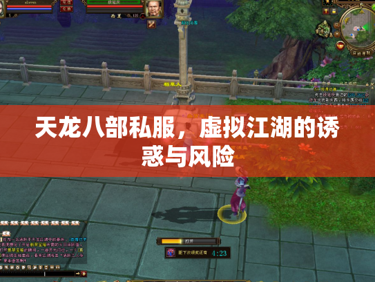 天龙八部私服，虚拟江湖的诱惑与风险