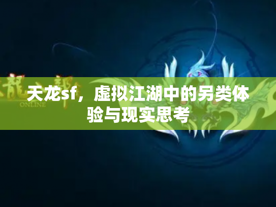 天龙sf，虚拟江湖中的另类体验与现实思考