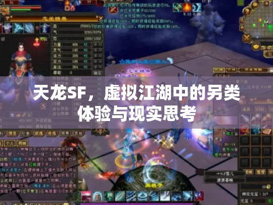 天龙SF，虚拟江湖中的另类体验与现实思考