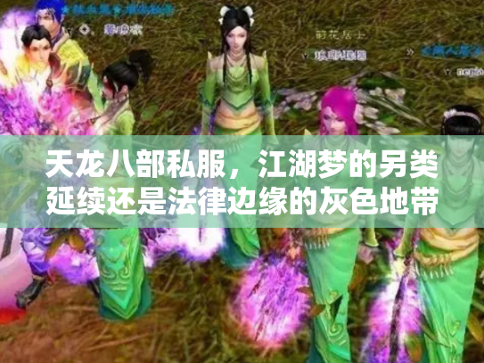 天龙八部私服，江湖梦的另类延续还是法律边缘的灰色地带？