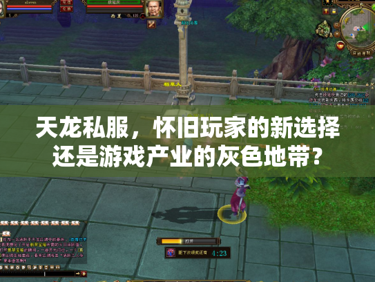 天龙私服，怀旧玩家的新选择还是游戏产业的灰色地带？