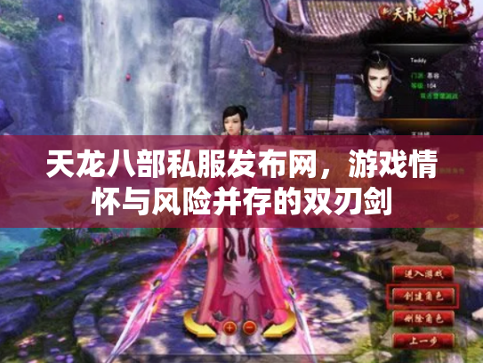 天龙八部私服发布网，游戏情怀与风险并存的双刃剑