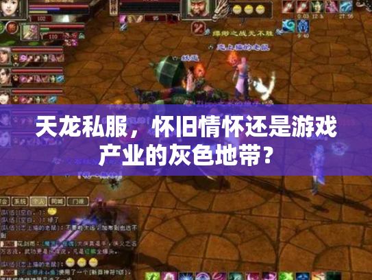 天龙私服，怀旧情怀还是游戏产业的灰色地带？