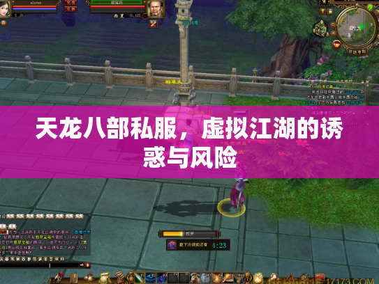 天龙八部私服，虚拟江湖的诱惑与风险
