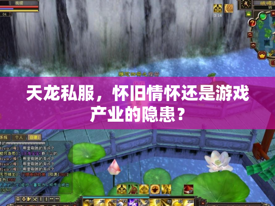 天龙私服，怀旧情怀还是游戏产业的隐患？