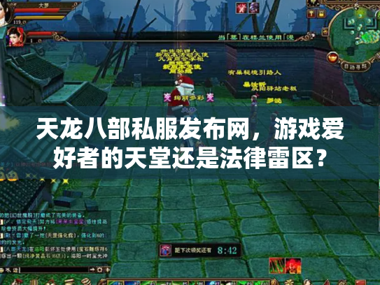 天龙八部私服发布网，游戏爱好者的天堂还是法律雷区？