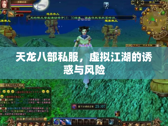 天龙八部私服，虚拟江湖的诱惑与风险