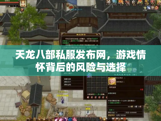 天龙八部私服发布网，游戏情怀背后的风险与选择