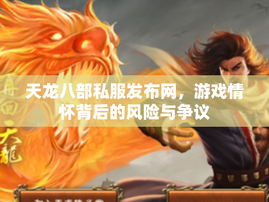 天龙八部私服发布网，游戏情怀背后的风险与争议