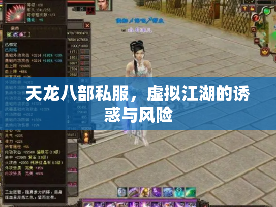 天龙八部私服，虚拟江湖的诱惑与风险