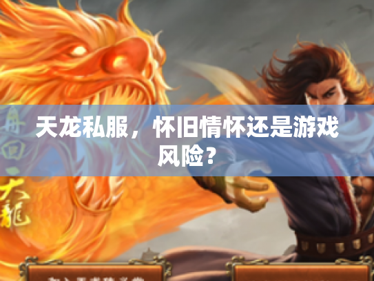 天龙私服，怀旧情怀还是游戏风险？