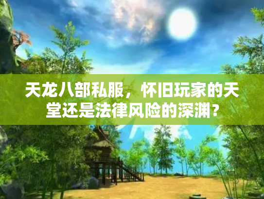 天龙八部私服，怀旧玩家的天堂还是法律风险的深渊？
