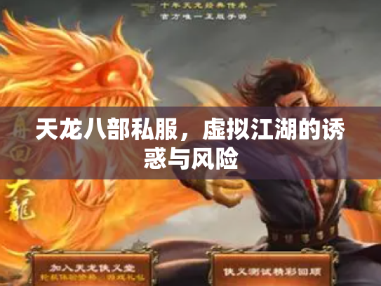 天龙八部私服，虚拟江湖的诱惑与风险