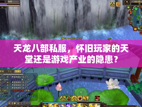 天龙八部私服，怀旧玩家的天堂还是游戏产业的隐患？