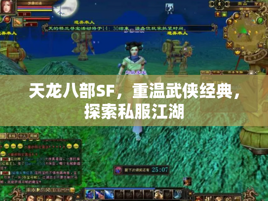天龙八部SF，重温武侠经典，探索私服江湖