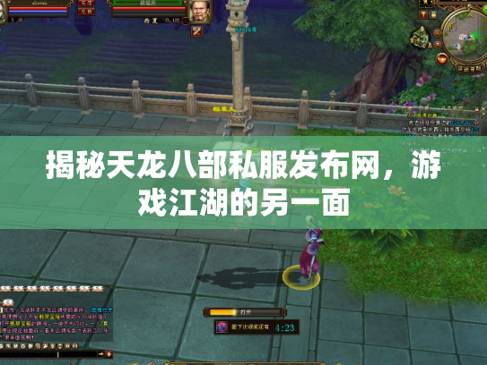揭秘天龙八部私服发布网，游戏江湖的另一面
