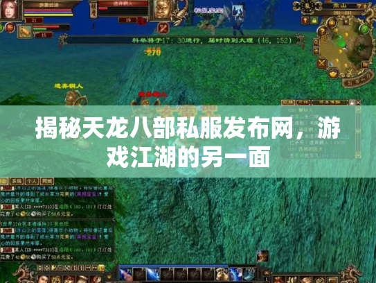 揭秘天龙八部私服发布网，游戏江湖的另一面