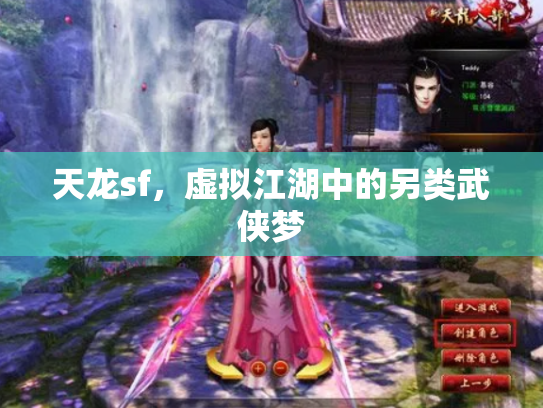 天龙sf，虚拟江湖中的另类武侠梦