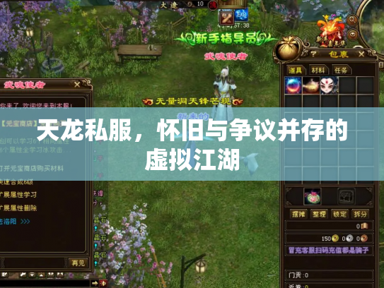 天龙私服，怀旧与争议并存的虚拟江湖