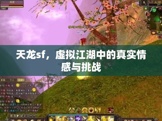 天龙sf，虚拟江湖中的真实情感与挑战