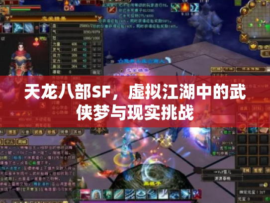 天龙八部SF，虚拟江湖中的武侠梦与现实挑战