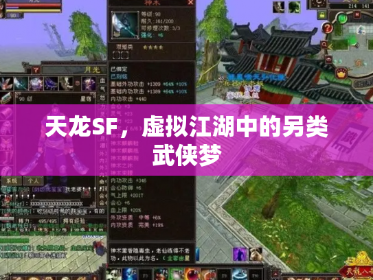 天龙SF，虚拟江湖中的另类武侠梦
