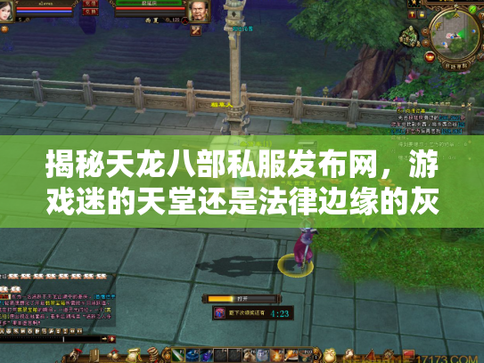 揭秘天龙八部私服发布网，游戏迷的天堂还是法律边缘的灰色地带？