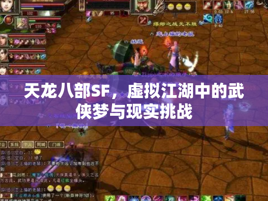 天龙八部SF，虚拟江湖中的武侠梦与现实挑战