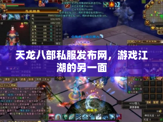 天龙八部私服发布网，游戏江湖的另一面