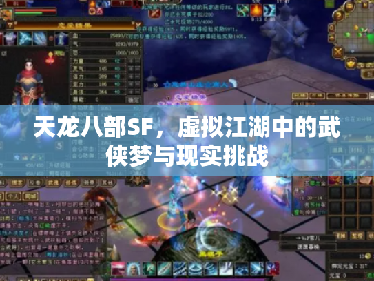 天龙八部SF，虚拟江湖中的武侠梦与现实挑战