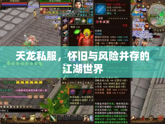 天龙私服，怀旧与风险并存的江湖世界