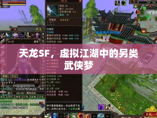 天龙SF，虚拟江湖中的另类武侠梦