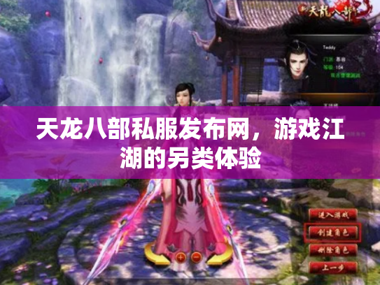 天龙八部私服发布网，游戏江湖的另类体验