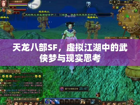 天龙八部SF，虚拟江湖中的武侠梦与现实思考