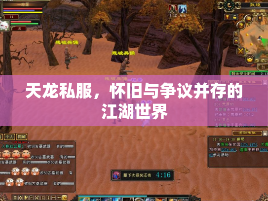 天龙私服，怀旧与争议并存的江湖世界