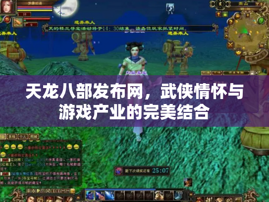 天龙八部发布网，武侠情怀与游戏产业的完美结合