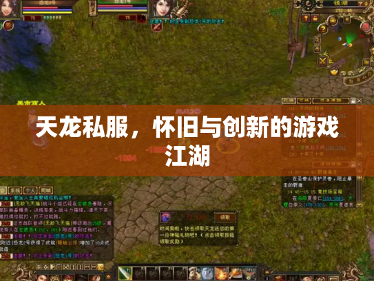 天龙私服，怀旧与创新的游戏江湖