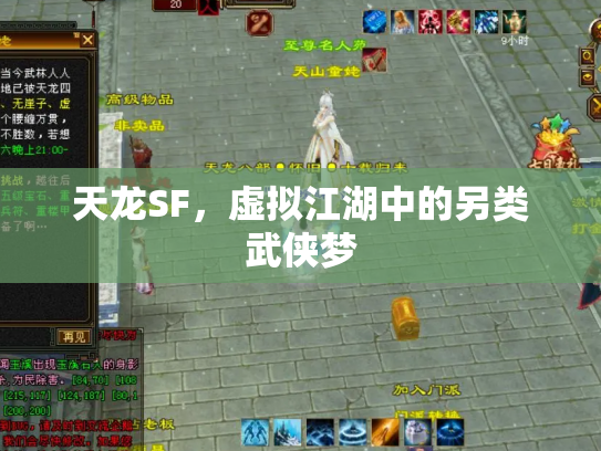 天龙SF，虚拟江湖中的另类武侠梦