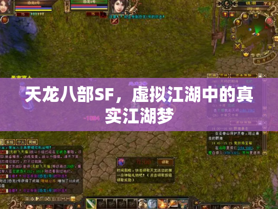 天龙八部SF，虚拟江湖中的真实江湖梦