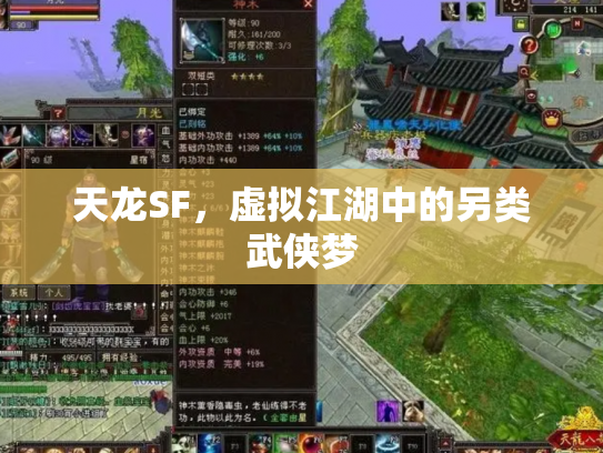 天龙SF，虚拟江湖中的另类武侠梦