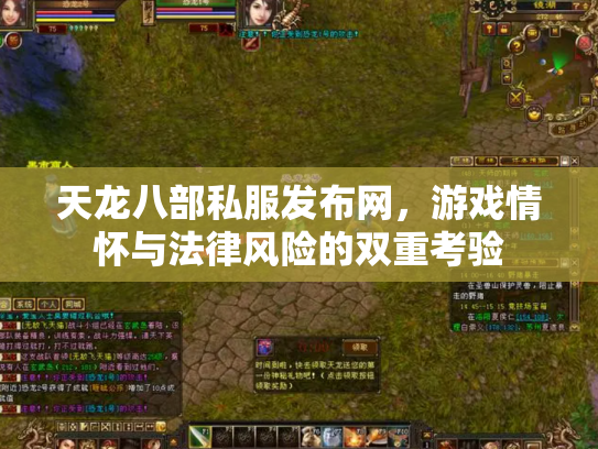 天龙八部私服发布网，游戏情怀与法律风险的双重考验