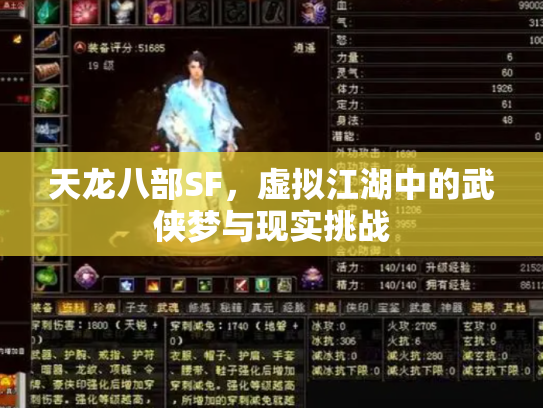 天龙八部SF，虚拟江湖中的武侠梦与现实挑战