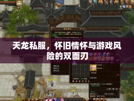 天龙私服，怀旧情怀与游戏风险的双面刃