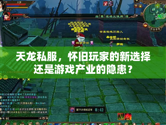 天龙私服，怀旧玩家的新选择还是游戏产业的隐患？