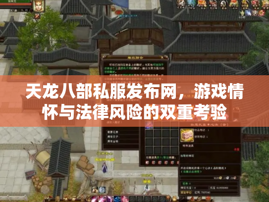 天龙八部私服发布网，游戏情怀与法律风险的双重考验
