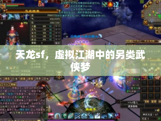 天龙sf，虚拟江湖中的另类武侠梦
